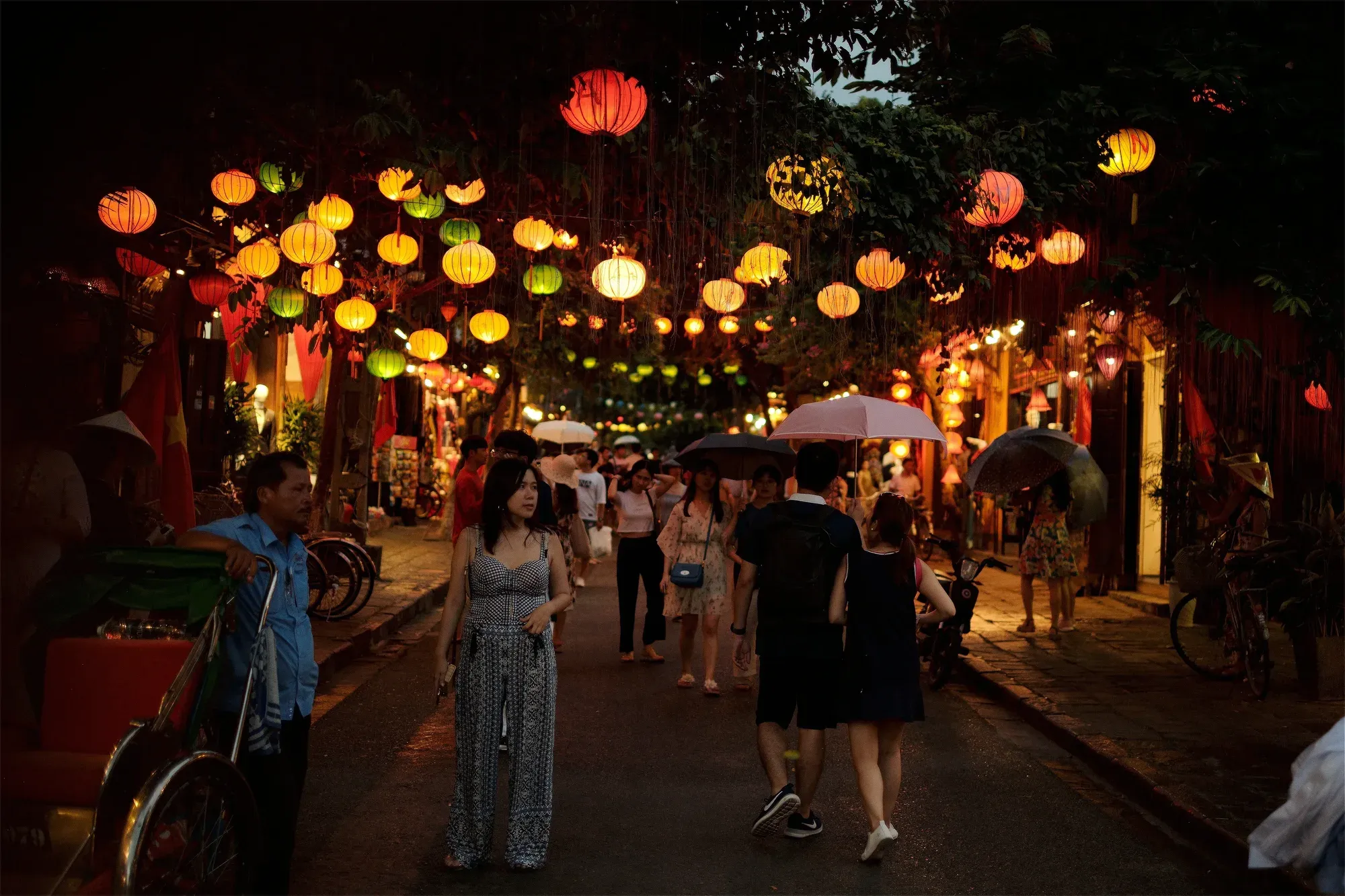 Hoi an lantern street night
